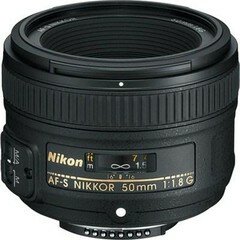 Объектив Nikkor AF-S 50mm f/1.8G Nikon (JAA015DA) - Aleco